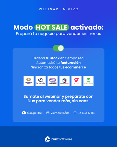 Modo  HOT SALE  activado: Prepará tu negocio para vender sin frenos